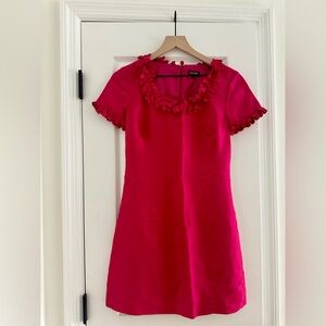 Size 8, Phase Eight fuschia party dress.